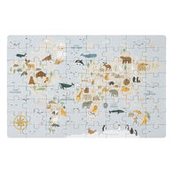 Puzzle do mundo com 64 peças,  Puzzle do mundo com 64 peças