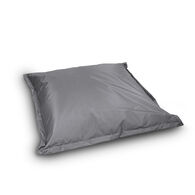 Almofada de ch&atilde;o imperme&aacute;vel cinza 130cm
