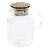 Bule transparente em vidro IVY 1l