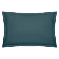 Capa azul acinzentado para almofada 50x70cm,  Capa azul acinzentado para almofada 50x70cm