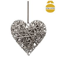 Pendurante decorativo cora&ccedil;&atilde;o 30cm