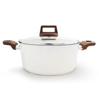 Caçarola STONEBRIGHT com tampa de vidro 24cm,  Caçarola STONEBRIGHT com tampa de vidro 24cm