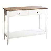 Consola branca SOLEN em mdf com 2 portas,  Consola branca SOLEN em mdf com 2 portas