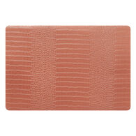 Individual de mesa CROCO laranja 33x49cm