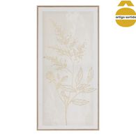 Quadro decorativo BERYL efeito alum&iacute;nio 3d