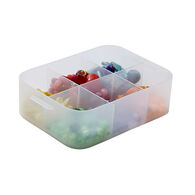 Caixa purebox com separadores a6 0,6l,  Caixa purebox com separadores a6 0,6l