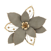 Decoração mural em forma de flor MARJORIE 56X54cm