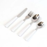 Faqueiro com Cabo Branco