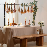 Barra metal para decoração de mesa exterior