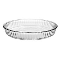 Travessa BORCAM redonda em vidro 2950ml,  Travessa BORCAM redonda em vidro 2950ml