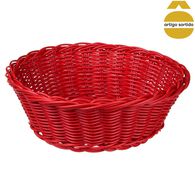 Cesto de p&atilde;o redondo 21cm