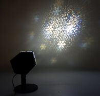 Projetor led flocos de neve