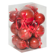 Conjunto de 14 bolas de natal