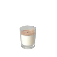 Vela Perfumada Em Copo De Vidro  Baunilha 150g