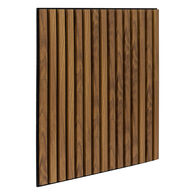 Painel decorativo COLVA castanho escuro em mdf 60cm,  Painel decorativo COLVA castanho escuro em mdf 60cm
