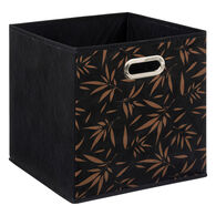 Caixa De Arruma&ccedil;&atilde;o Preta Casual 31x31cm