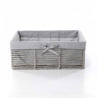 Cesto wc cinza 27x39cm