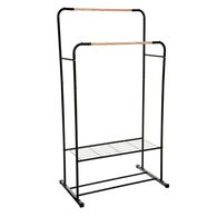 Cavalete duplo ARTEMIS preto em metal 150cm,  Cavalete duplo ARTEMIS preto em metal 150cm