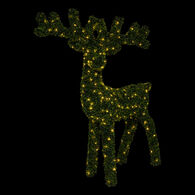 Figura rena topiaria com led