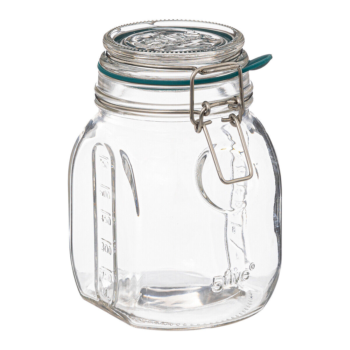 Frasco De Vidro Com Tampa Hermética 750ML | 5five | hôma