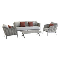 Conjunto de jardim EMBRUNS noisette e praline