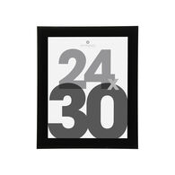 Moldura para fotos preta 24x30cm