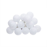 Bolas led brancas