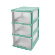 M&oacute;dulo verde com 3 gavetas