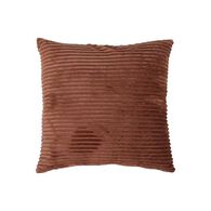 Almofada ARUM riscas castanho 38x38cm,  Almofada ARUM riscas castanho 38x38cm