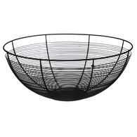 Fruteira Contempo Preto 32cm