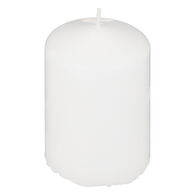 Conjunto de 3 velas votivas MANY brancas 7,5cm