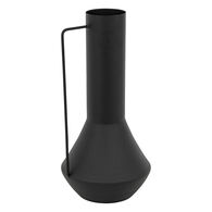 Jarra SYLVAIN preto em metal 34,5cm,  Jarra SYLVAIN preto em metal 34,5cm