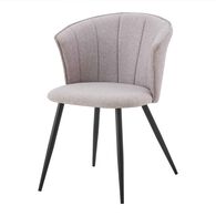 Cadeira LOLA taupe em tecido