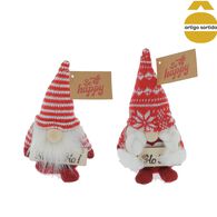 Gnomo vermelho e branco 15cm