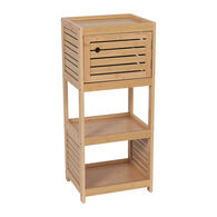 Móvel baixo wc TRNIDAD em mdf e bambu,  Móvel baixo wc TRNIDAD em mdf e bambu