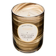 Vela perfumada tonka em frasco vidro 275g