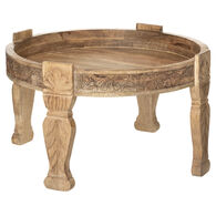 Mesa de apoio GYPSY em madeira mango 75cm,  Mesa de apoio GYPSY em madeira mango 75cm