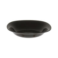 Prato de sopa em vidro OPAL preto