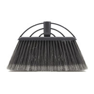 Vassoura despontada cerdas aveludadas cinza