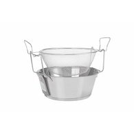 Fritadeira com cesto em inox