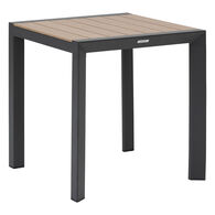 Mesa fixa EVASION em alumínio 75x70cm,  Mesa fixa EVASION em alumínio 75x70cm
