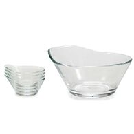 Ta&ccedil;a de vidro oval