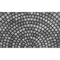 Tapete De Entrada Mosaique Cinza 45x75cm