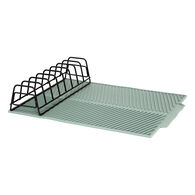 Escorredor louça multicolor em metal,  Escorredor louça multicolor em metal
