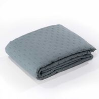 Edred&atilde;o STOCKHOLM azul pastel 220x240cm