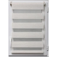 Estore em tecido noite/dia bege 42x180cm