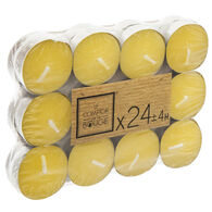 Pack 24 velas tealight citronela