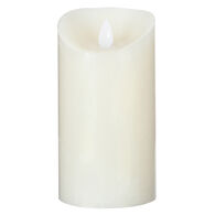 Vela led branca 20x10cm