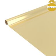 Rolo de papel de embrulho efeito metalizado 200cm