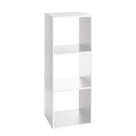 Estante branca para 3 caixas MIXMODUL,  Estante branca para 3 caixas MIXMODUL